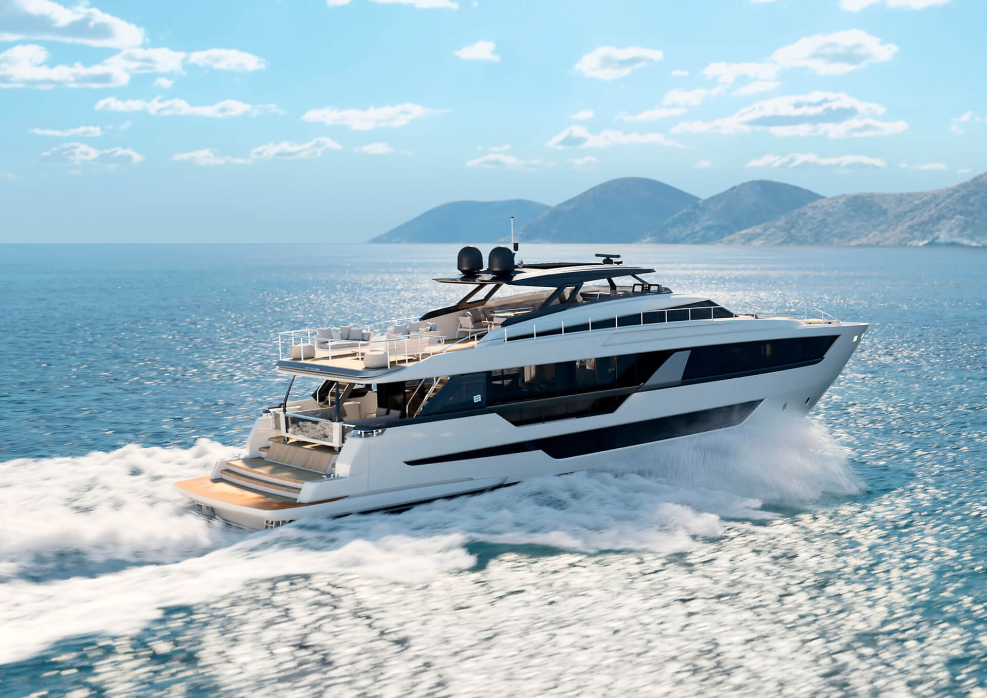 The Ferretti Yachts 1000: A thousand reasons to fall in love