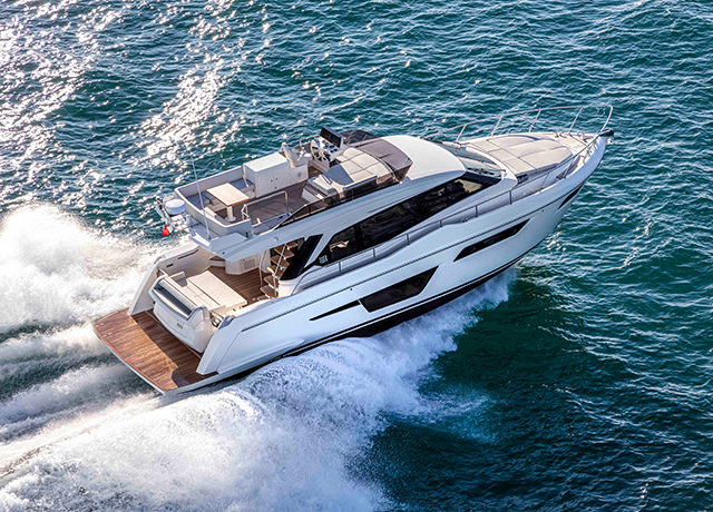 New Ferretti Yachts 500: Just Like Home on the water