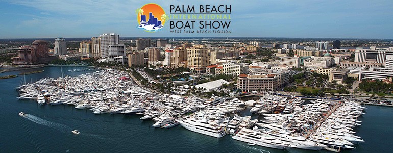 Displaying 8 Models at the Palm Beach International Boat Show 2017