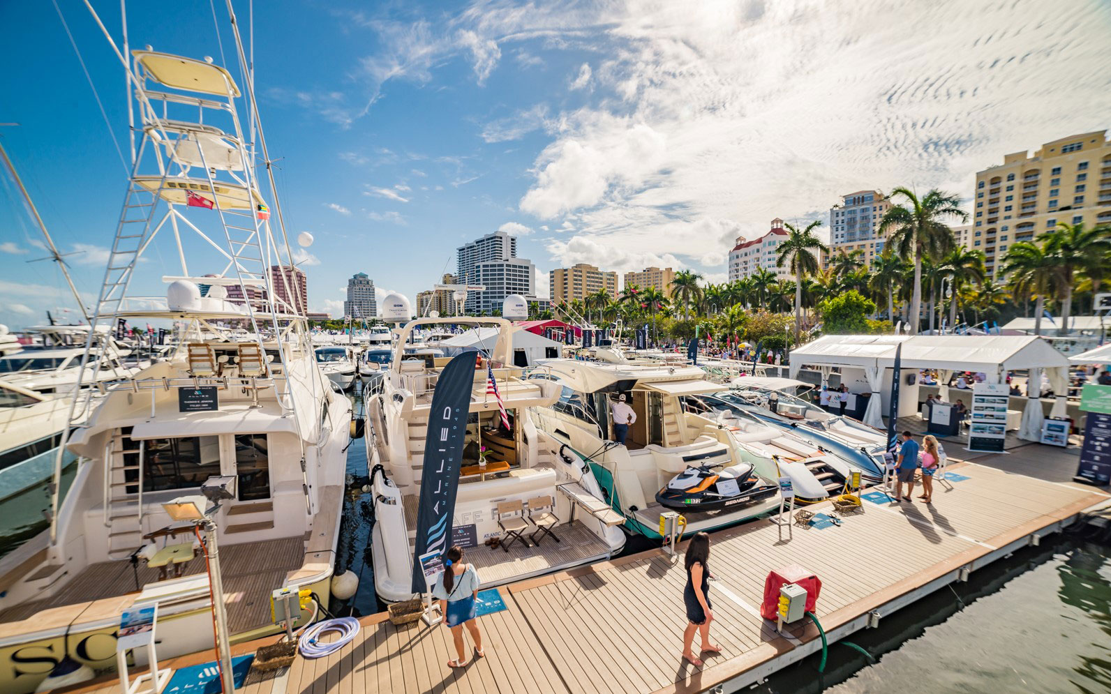 The Stars of the Palm Beach Boat Show