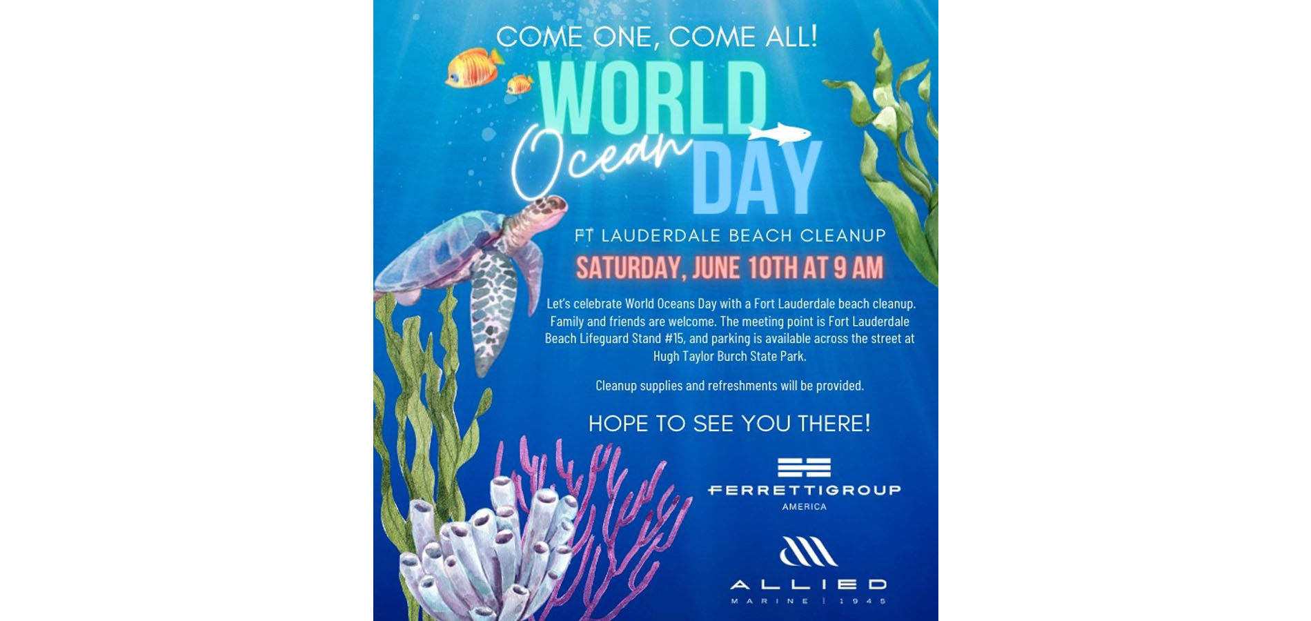 World Ocean Day Beach Clean Up